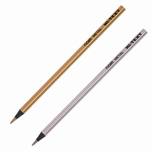 Picture of PENCIL NOIR METAL GOLD/SILVER